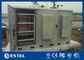 Шкаф базовой станции 3 отсеков на открытом воздухе интегрированный для оборудования и батареи установки