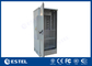 Шкаф 20У телекоммуникаций ИСО9001 внешний шкаф батареи 19 дюймов водоустойчивый на открытом воздухе