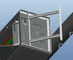 Гальванизированный стальной на открытом воздухе шкаф UPS батареи приложения держателя поляка с кондиционером DC