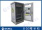 Гальванизированная стальная на открытом воздухе система охлаждения вентиляторов кондиционера шкафа IP55 телекоммуникаций