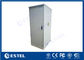 Гальванизированная стальная 40U на открытом воздухе погодостойкая коробка 19&quot; приложение базовой станции шкафа IP55