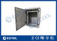 небольшая коробка вентиляторной системы охлаждения IP55 шкафа держателя поляка 11U погодостойкая на открытом воздухе стальная