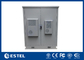 Two Compartments Base Station Cabinet Outdoor Telecom Cabinet