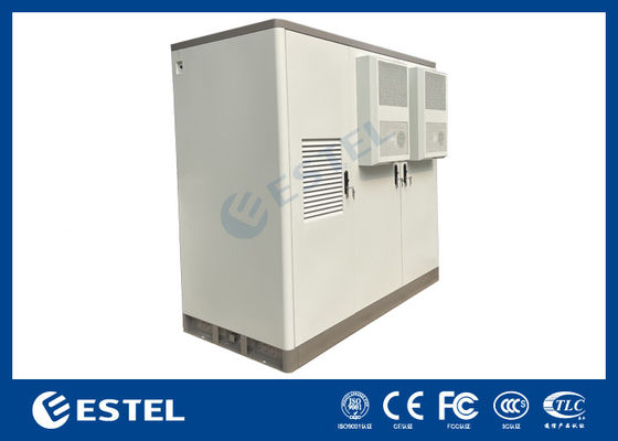 3 Bay Telecom Cabinet Двухслойная оцинкованная стальная кондиционерная система охлаждения