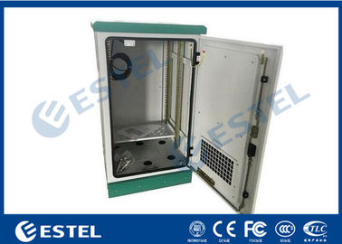 Тип на открытом воздухе шкаф вентилятора телекоммуникаций делает анти- корозию водостойким с гальванизированным стальным материалом
