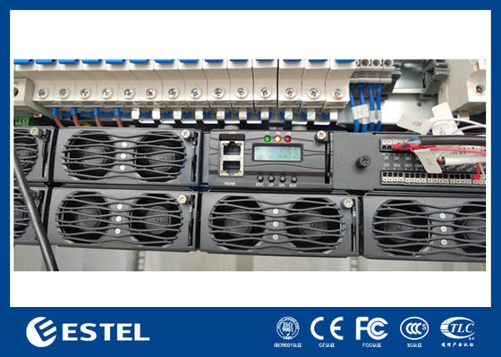 Уличная телекоммуникационная система электропитания. Выпрямитель в уличном шкафу 30U с масштабируемой системой электропитания постоянного тока для телекоммуникаций мощностью от 9 кВт до 18 кВт