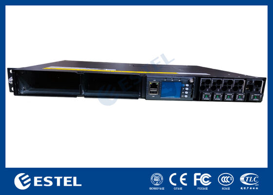 1U Rack Mount Integrated DC Power System с модулем мониторинга с двойным выпрямителем или интерфейсом LAN RS485