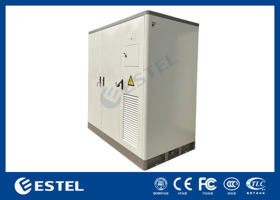 3 Bay Telecom Cabinet Двухслойная оцинкованная стальная кондиционерная система охлаждения