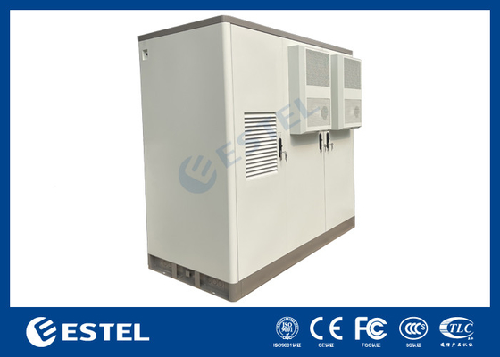 3 Bay Telecom Cabinet Двухслойная оцинкованная сталь с изоляционной системой охлаждения кондиционера