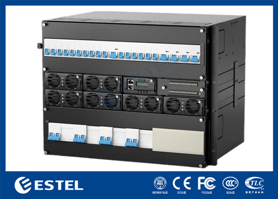 3 Bay Telecom Cabinet Двухслойная оцинкованная сталь с изоляционной системой охлаждения кондиционера