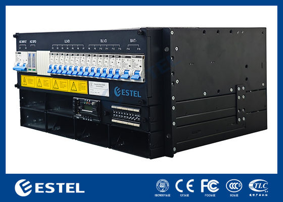 ESTEL ET48300 M5E65A 5U встроенная система питания для наружного телекоммуникационного шкафа, компактный дизайн системы исправления для телекоммуникаций