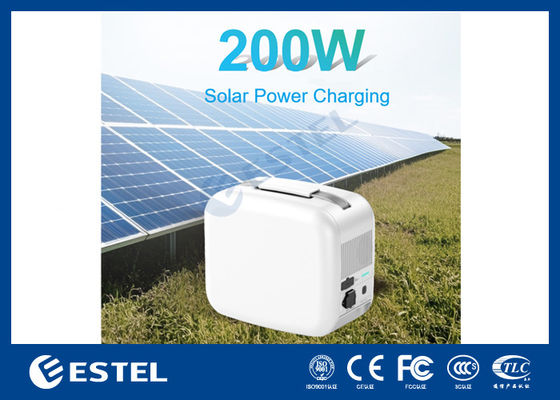 ESTEL eCandle 1KWH портативная электростанция LiFePO4 батарея Солнечная зарядка 300W Выход UPS резервная копия