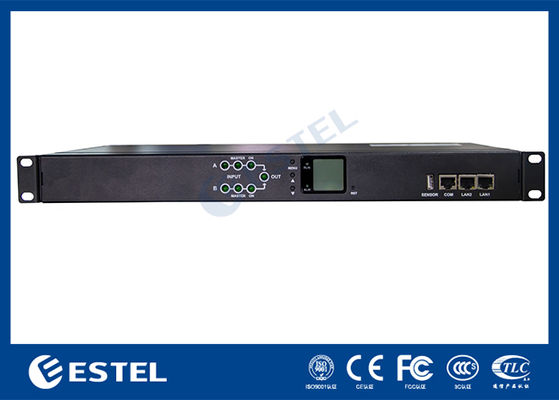 200-240VAC 2x16A с двумя входами с переключением на стойке с защитной системой KN-1