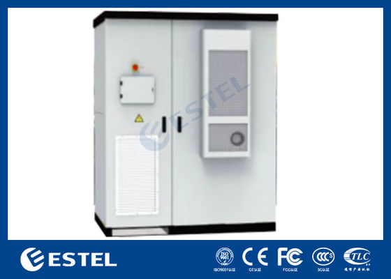 Внешняя 100 кВт/215 кВт / ч охлажденная воздухом интегрированная система хранения энергии для электросети / солнечной панели PV