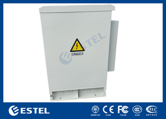 Уличный телекоммуникационный шкаф IP55 с блоком распределения питания (PDU) и оптическим распределительным устройством (ODF) для системы электропитания телекоммуникаций