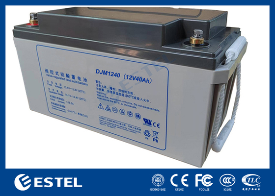 ESTEL DJM1240 12V 40Ah компактный свинцово-кислотный аккумулятор Надежное решение для телекоммуникаций и резервных систем