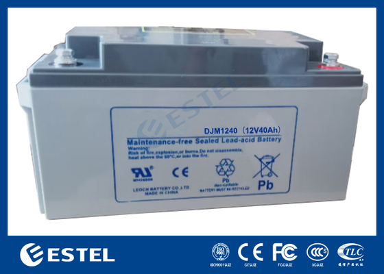 ESTEL DJM1240 12V 40Ah компактный свинцово-кислотный аккумулятор Надежное решение для телекоммуникаций и резервных систем