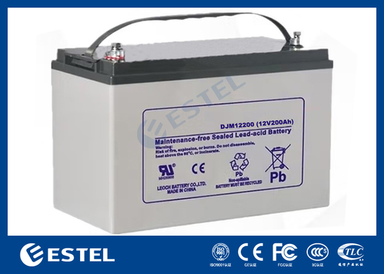 ESTEL DJM12200 12V 200Ah Высокоемкая свинцово-кислотная батарея Промышленного класса для телекоммуникаций и систем накопления энергии