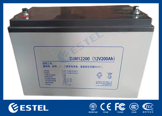 ESTEL DJM12200 12V 200Ah Высокоемкая свинцово-кислотная батарея Промышленного класса для телекоммуникаций и систем накопления энергии