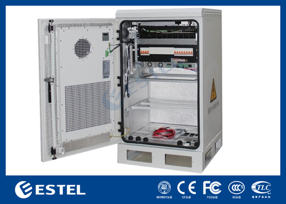 Противокоррозионное порошковое покрытие 12U Внешний стенный шкаф с трехточечным противоугонным замком