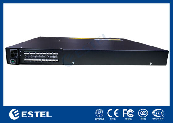 Телекоммуникационная система питания 8 кВт в стойке 1U со стандартной шириной 19 дюймов и несколькими коммуникационными портами для гибкой сети