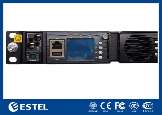 Телекоммуникационная система выпрямления 24V 25A решение конверсии постоянного тока для работы телекоммуникационной сети и стабильного электроснабжения