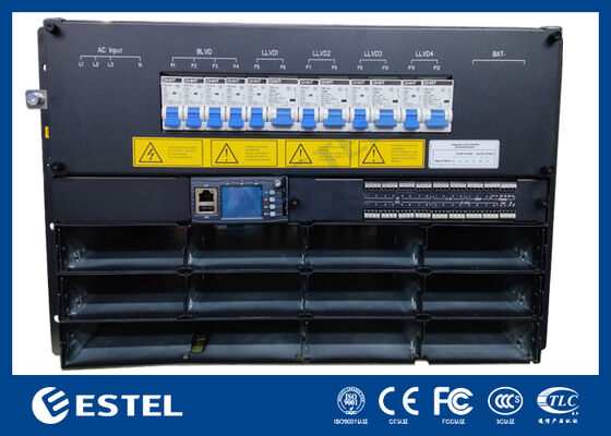 DC48V 7U 36kw Промышленный систематический ректификатор Поддержка дистанционного управления RS485
