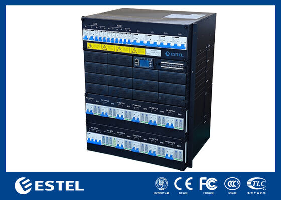 Гибридный телекоммуникационный силовой блок с солнечной энергией 30 кВт и выпрямителем 12 кВт