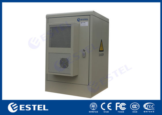 2 держатель пола шкафа телекоммуникаций двери 16U IP65 на открытом воздухе с кондиционером для охлаждать